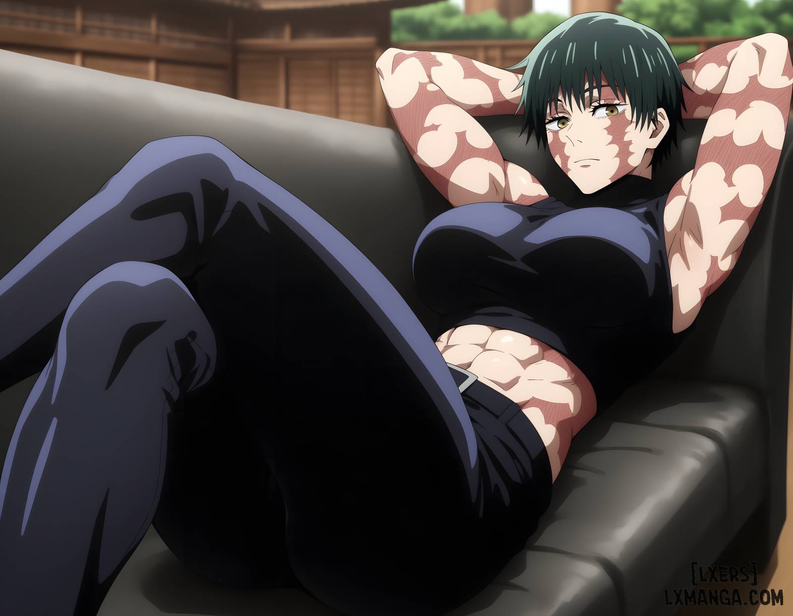 HentaiVN.net - Ảnh 14 - [BigDickBob] JUJUTSU KAISEN COLLECTION - Maki-Yuta M1.26