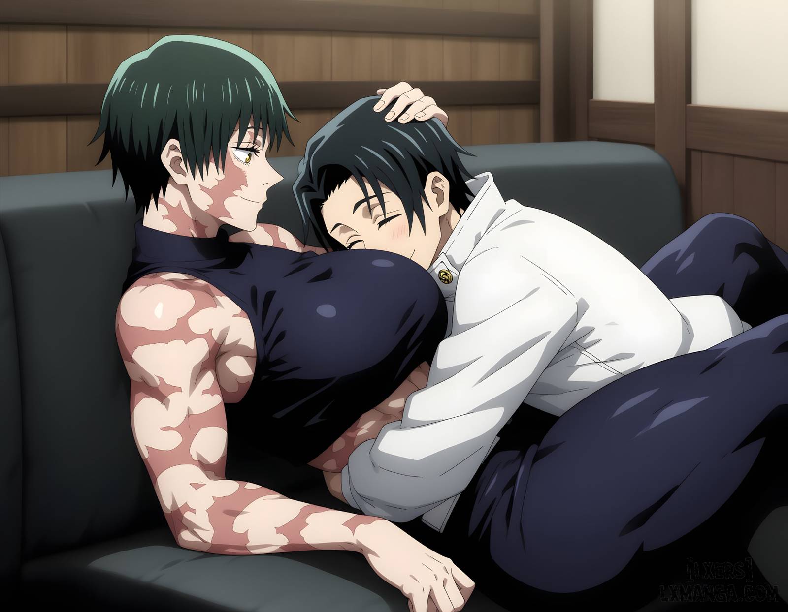 HentaiVN.net - Ảnh 25 - [BigDickBob] JUJUTSU KAISEN COLLECTION - Maki-Yuta M1.26
