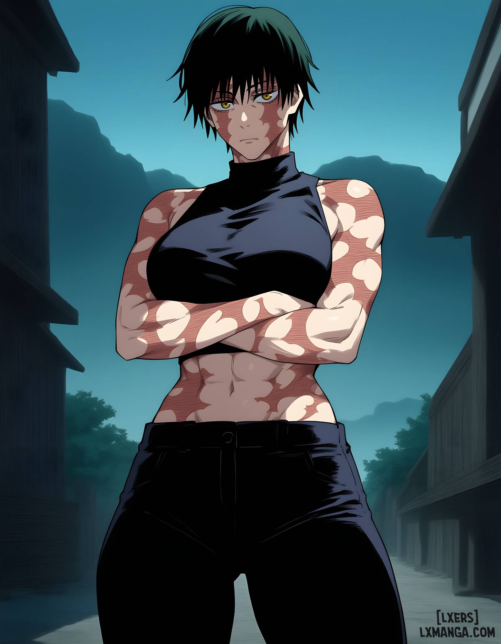 HentaiVN.net - Ảnh 4 - [BigDickBob] JUJUTSU KAISEN COLLECTION - Maki-Yuta M1.26