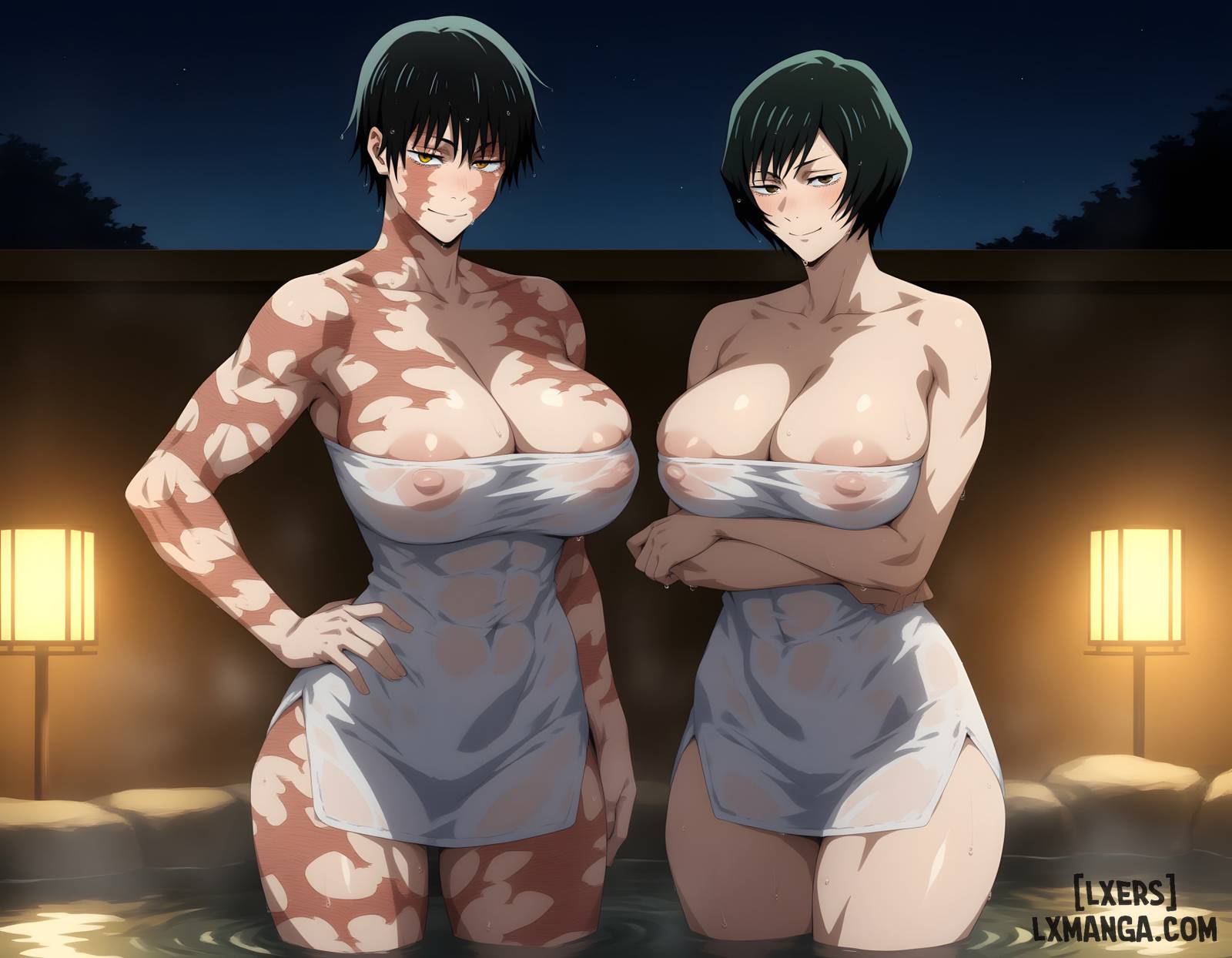 HentaiVN.net - Ảnh 5 - [BigDickBob] JUJUTSU KAISEN COLLECTION - Maki-Mai-Yuuta 3P M1.26