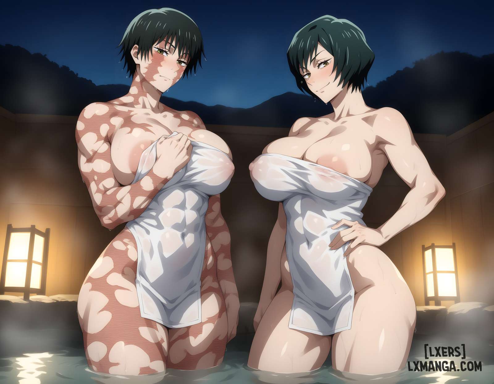 HentaiVN.net - Ảnh 8 - [BigDickBob] JUJUTSU KAISEN COLLECTION - Maki-Mai-Yuuta 3P M1.26