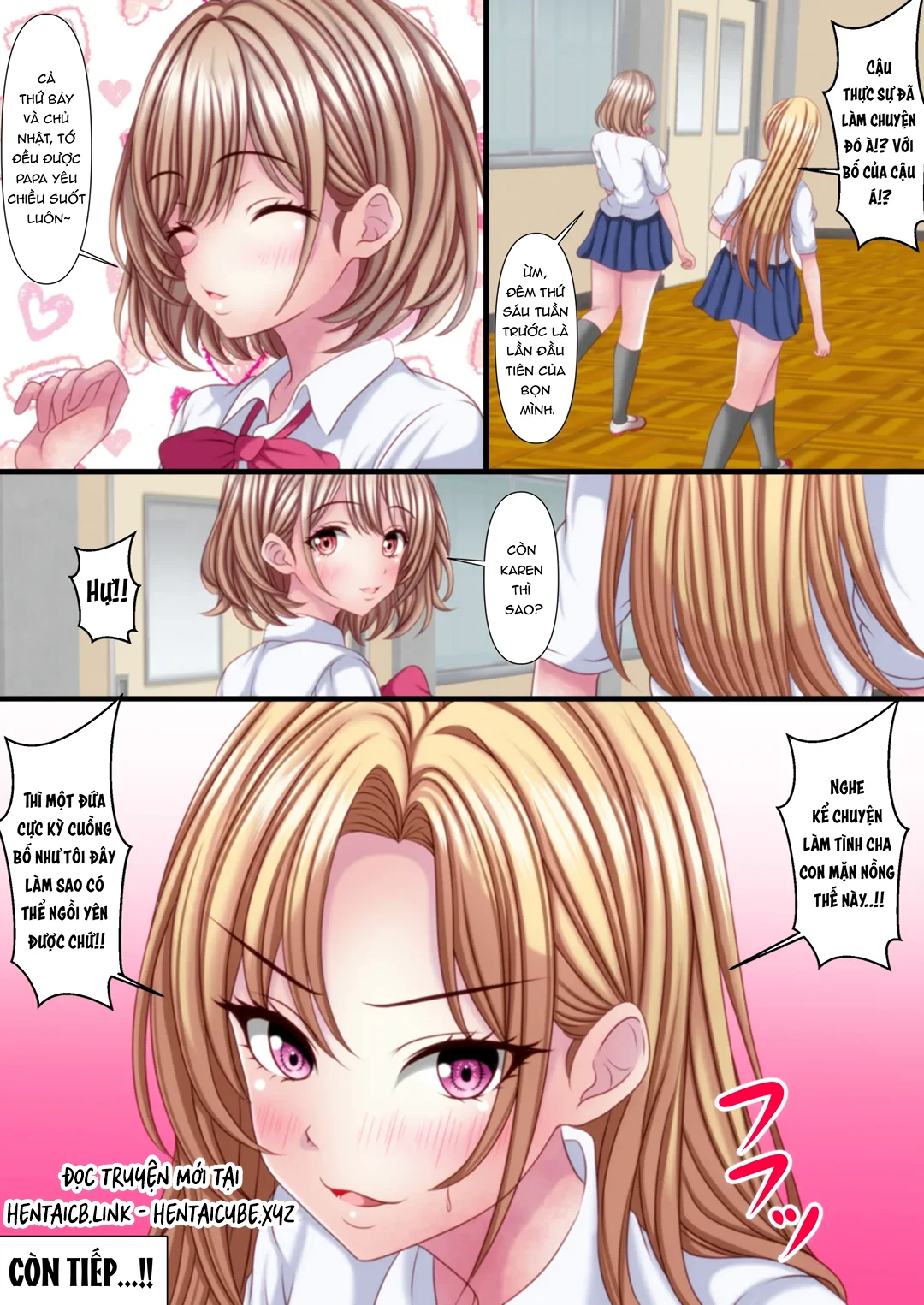 HentaiVN.net - Ảnh 34 - Cô con gái yêu thương bố hết mực - Oneshot