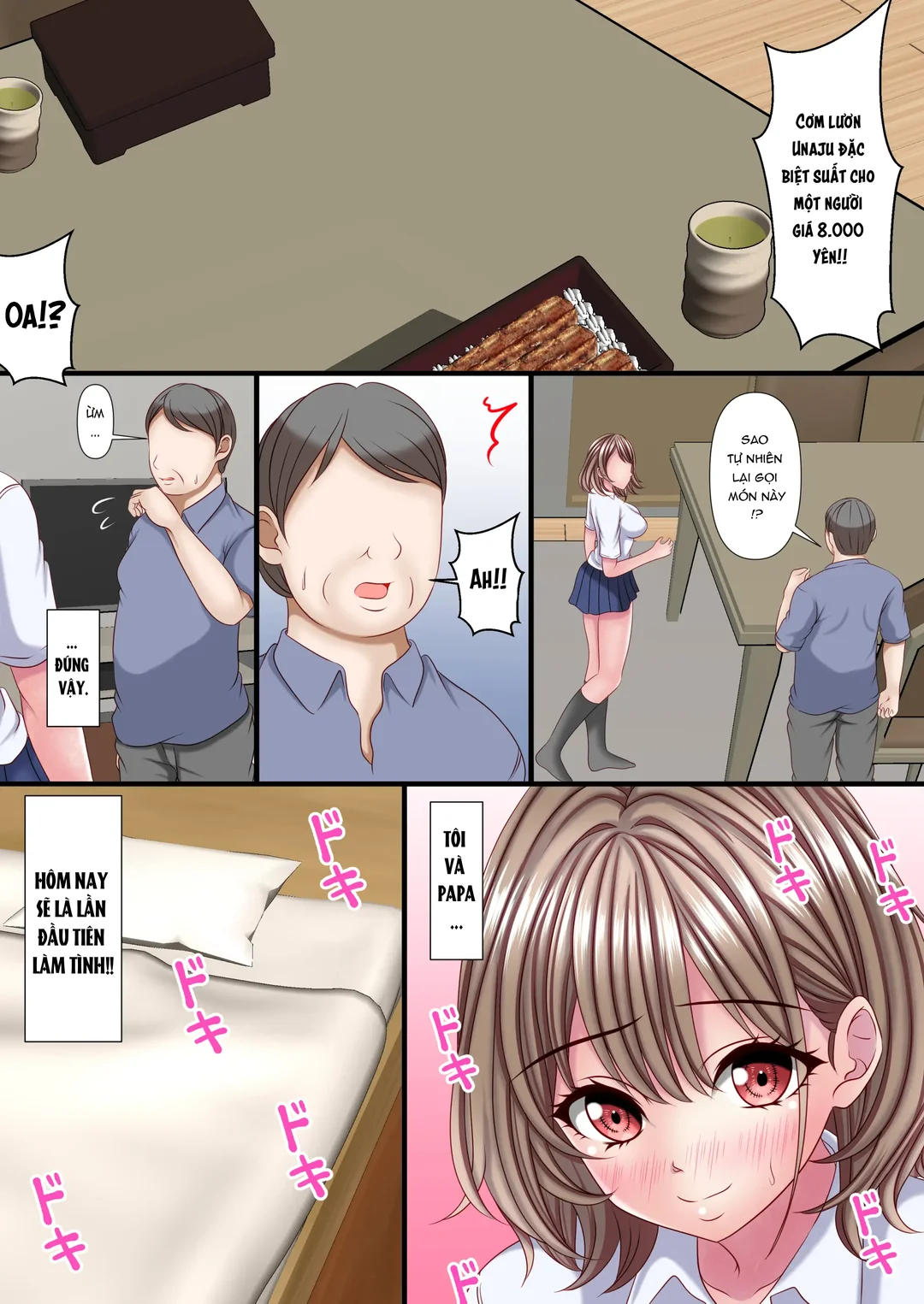 HentaiVN.net - Ảnh 6 - Cô con gái yêu thương bố hết mực - Oneshot