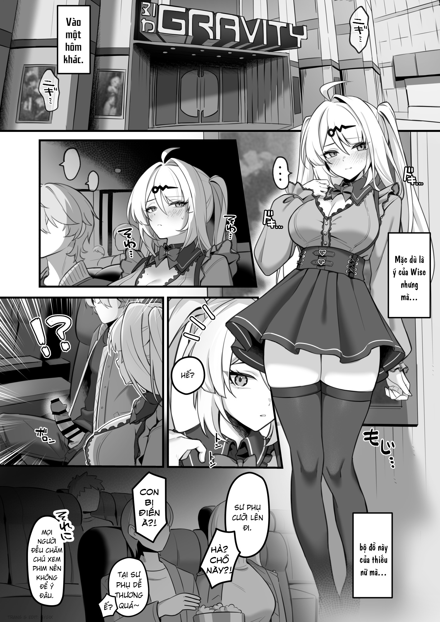 HentaiVN.net - Ảnh 15 - Kẻ chỉ lối chốn trần tục - oneshot