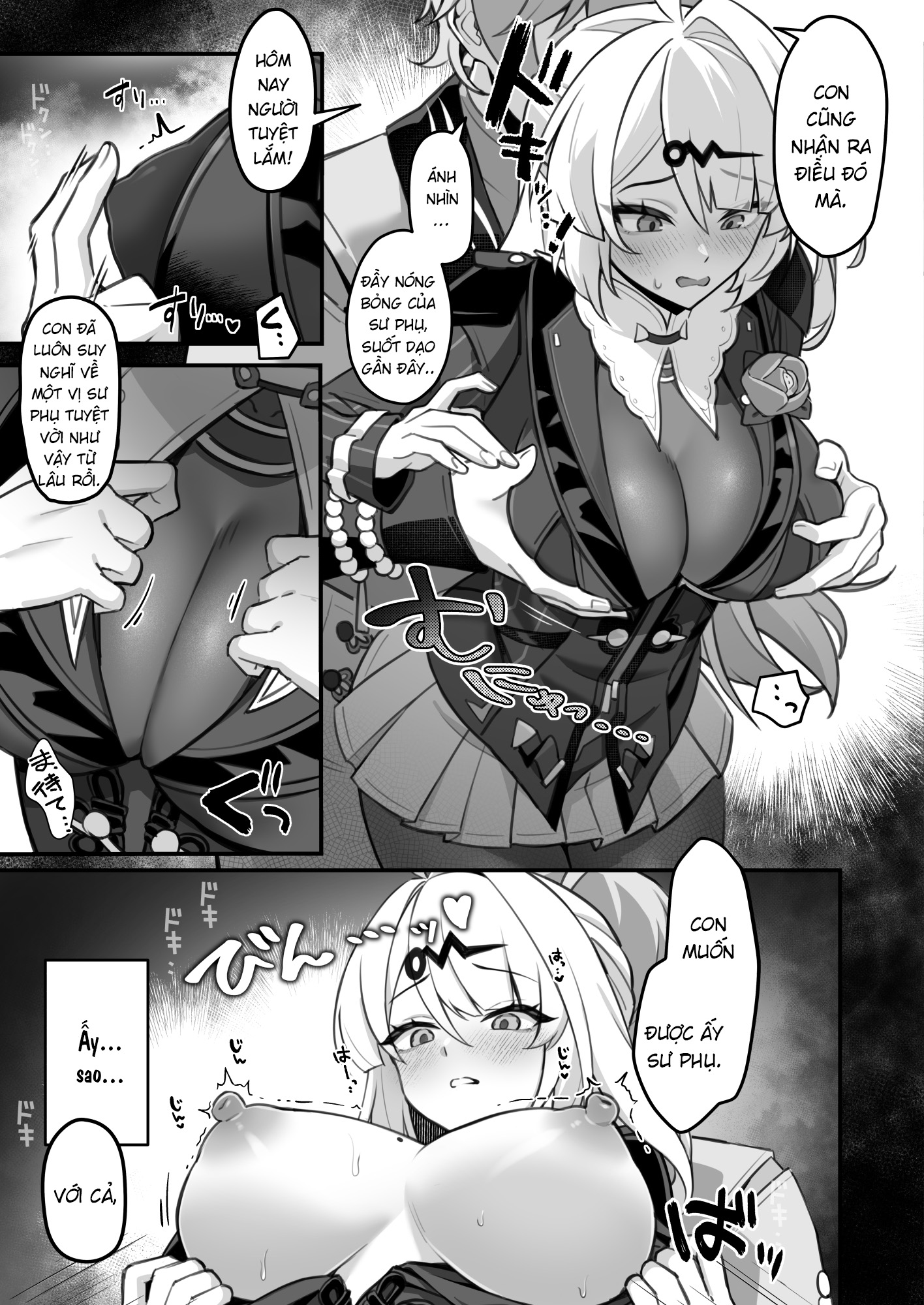 HentaiVN.net - Ảnh 8 - Kẻ chỉ lối chốn trần tục - oneshot