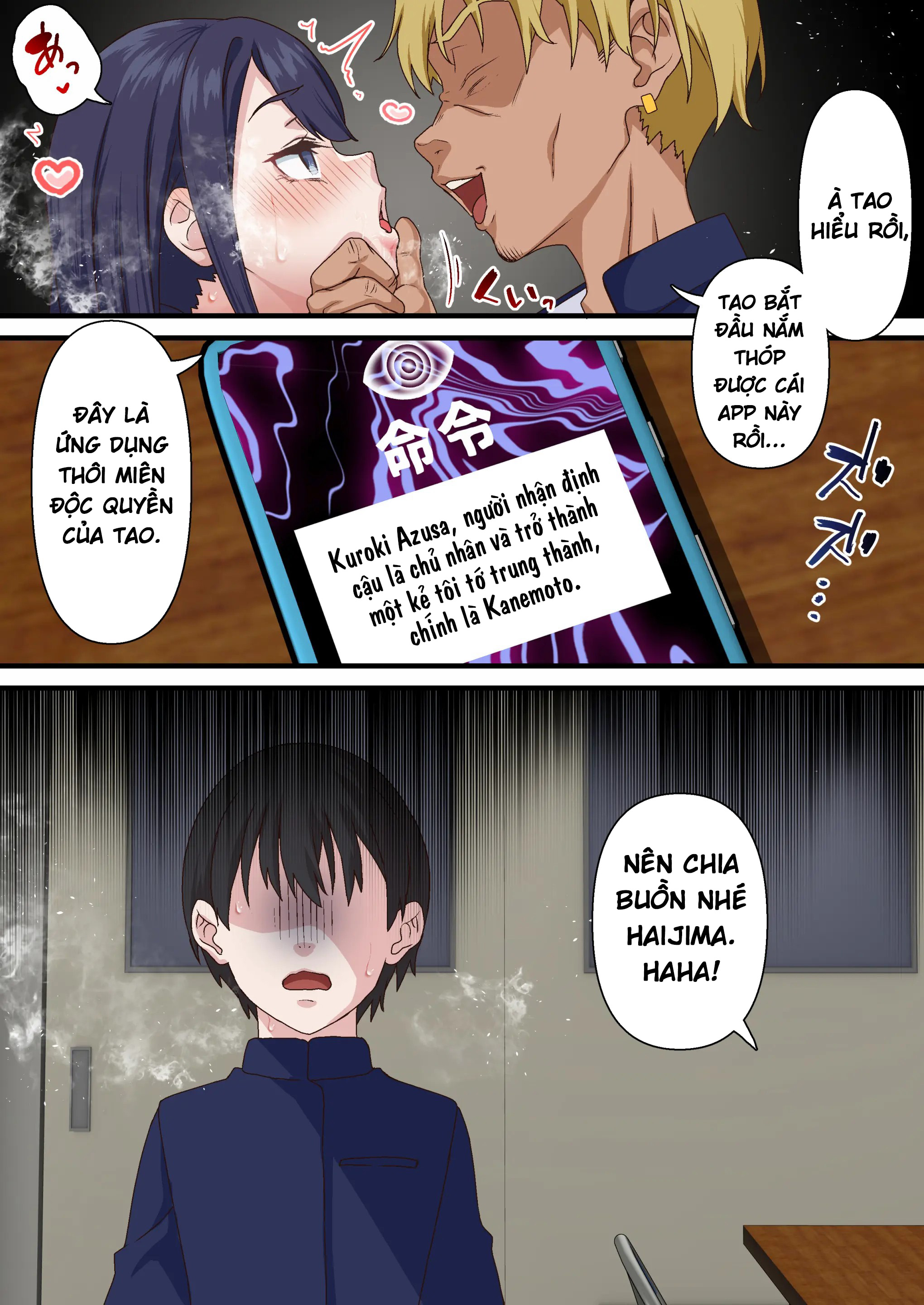 HentaiVN.net - Ảnh 24 - Saimin Charao to Netorare Seitokai NTR - Tình cảm học đường