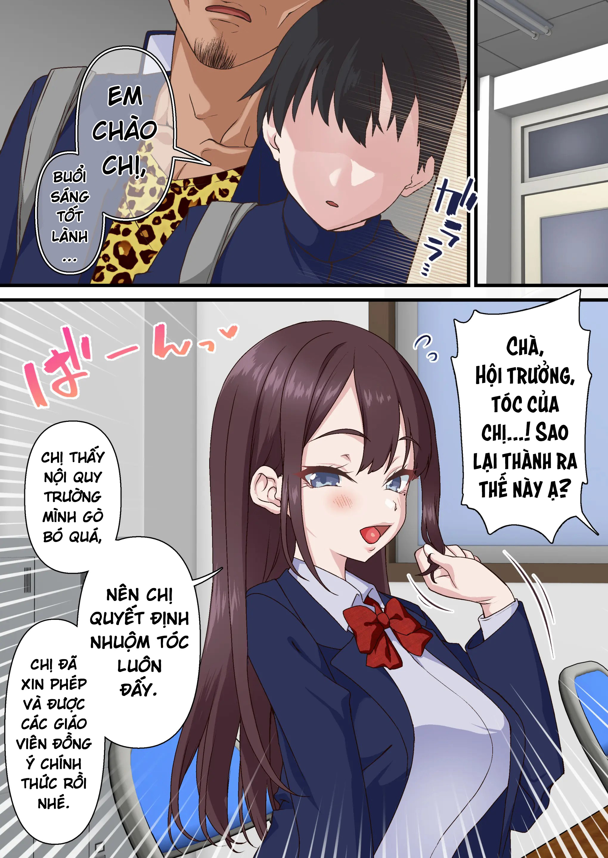 HentaiVN.net - Ảnh 46 - Saimin Charao to Netorare Seitokai NTR - Tình cảm học đường