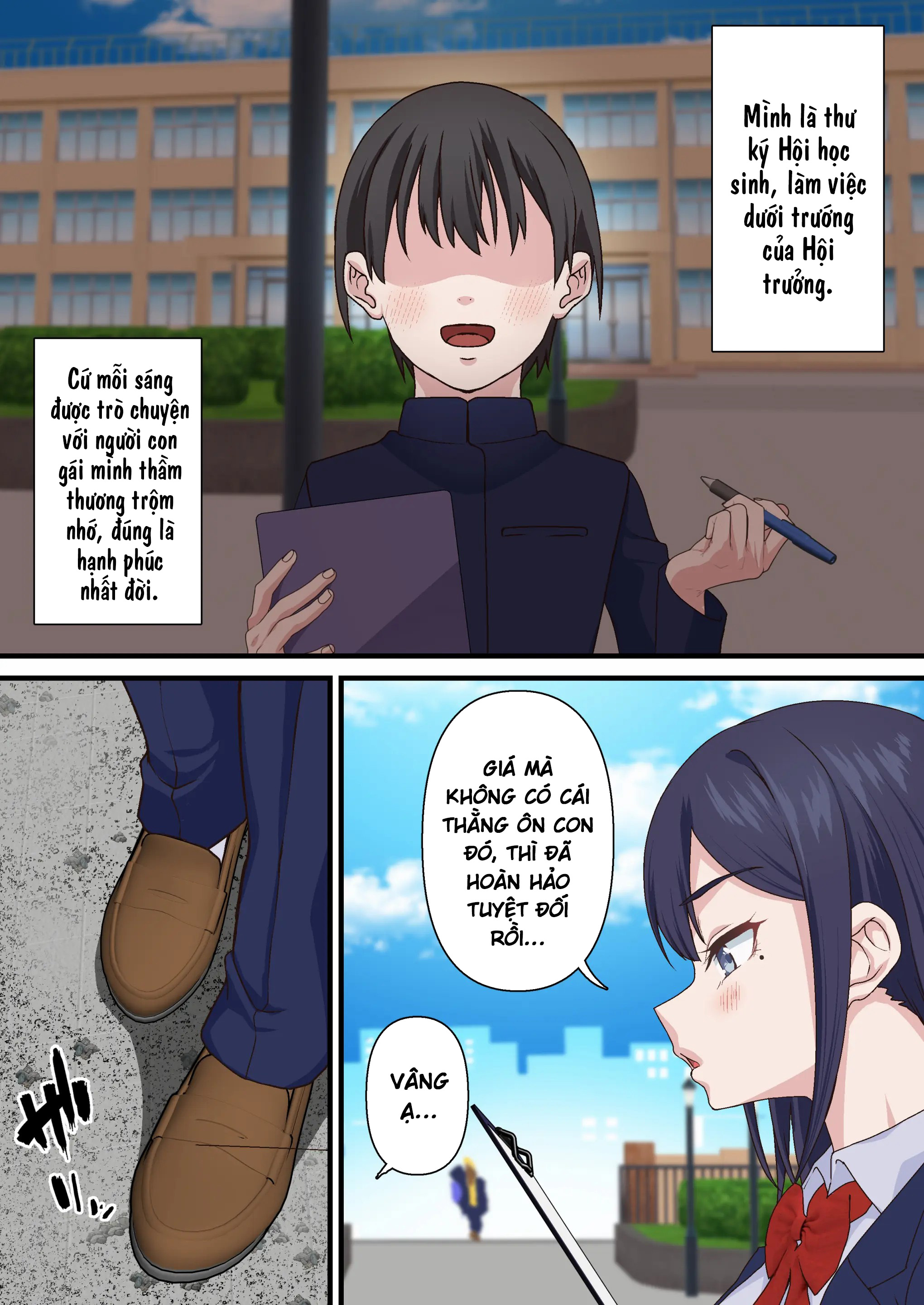 HentaiVN.net - Ảnh 6 - Saimin Charao to Netorare Seitokai NTR - Tình cảm học đường