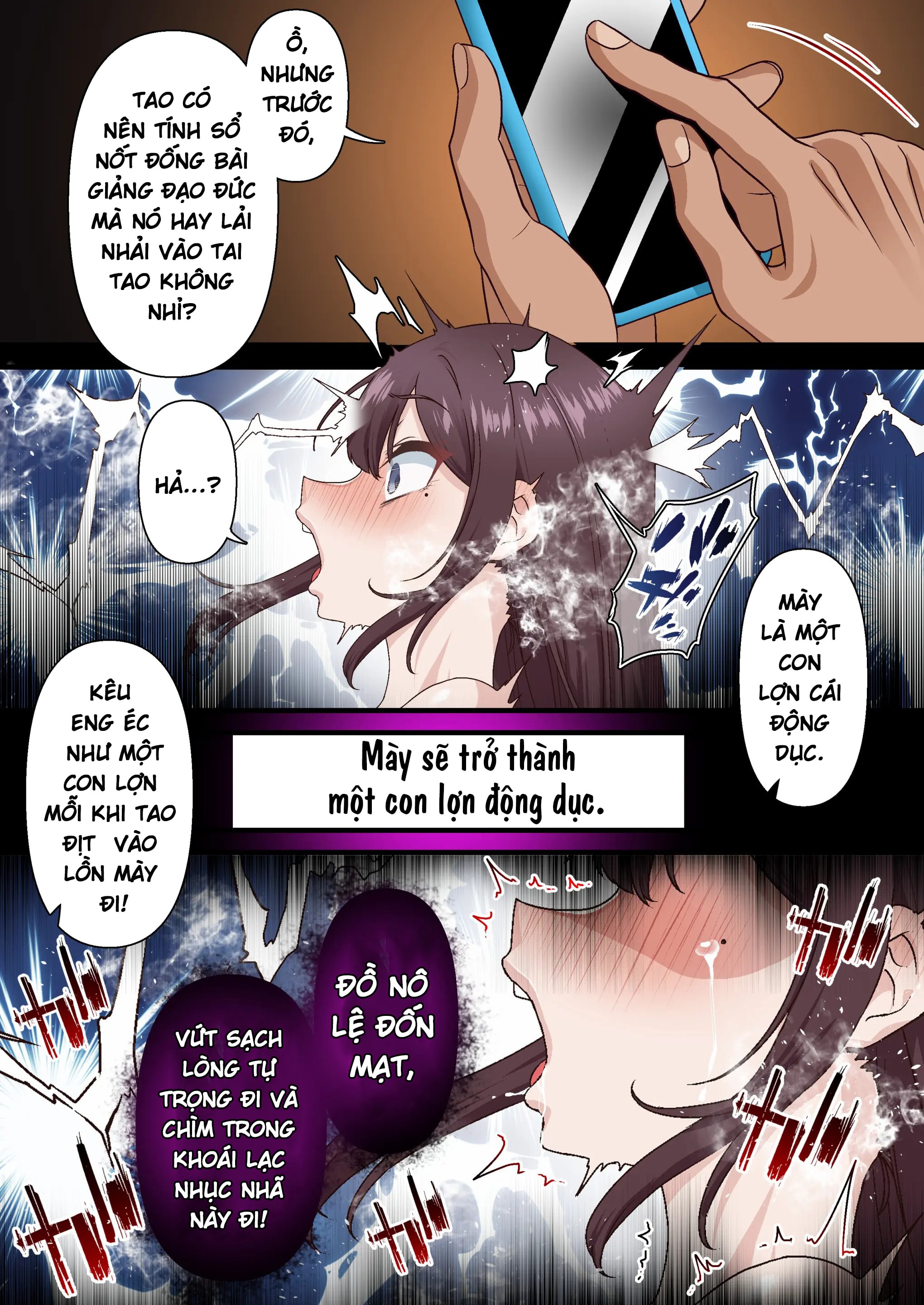 HentaiVN.net - Ảnh 67 - Saimin Charao to Netorare Seitokai NTR - Tình cảm học đường