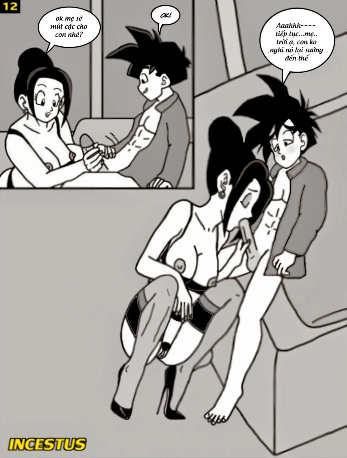 HentaiVN.net - Ảnh 12 - Mama's Boy (Dragon Ball) - Chap 1
