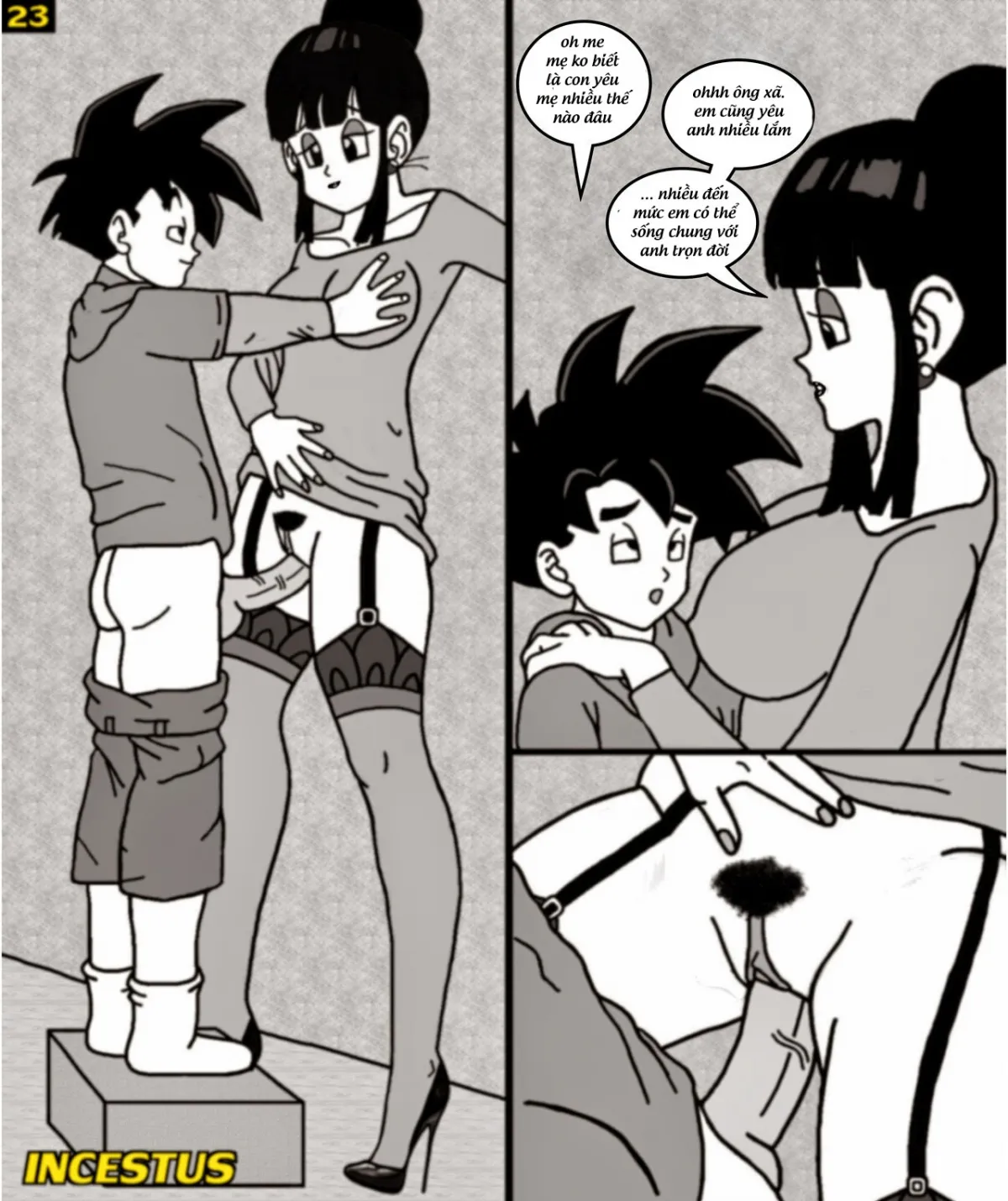 HentaiVN.net - Ảnh 23 - Mama's Boy (Dragon Ball) - Chap 1