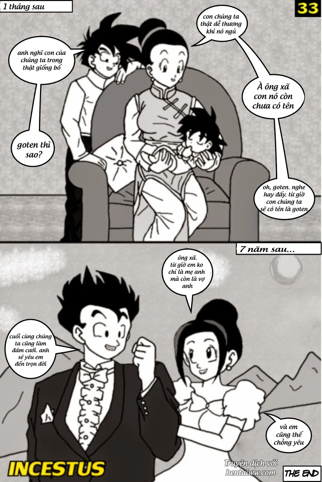 HentaiVN.net - Ảnh 33 - Mama's Boy (Dragon Ball) - Chap 1