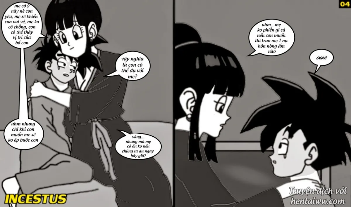 HentaiVN.net - Ảnh 4 - Mama's Boy (Dragon Ball) - Chap 1