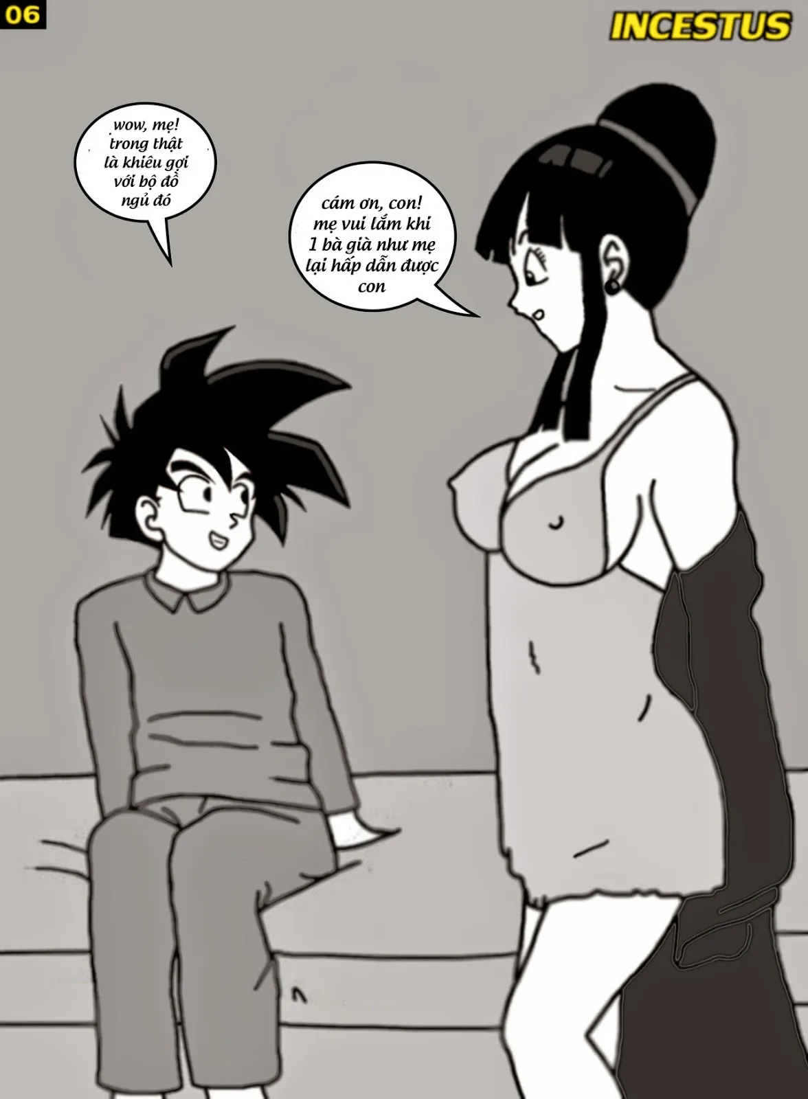 HentaiVN.net - Ảnh 6 - Mama's Boy (Dragon Ball) - Chap 1