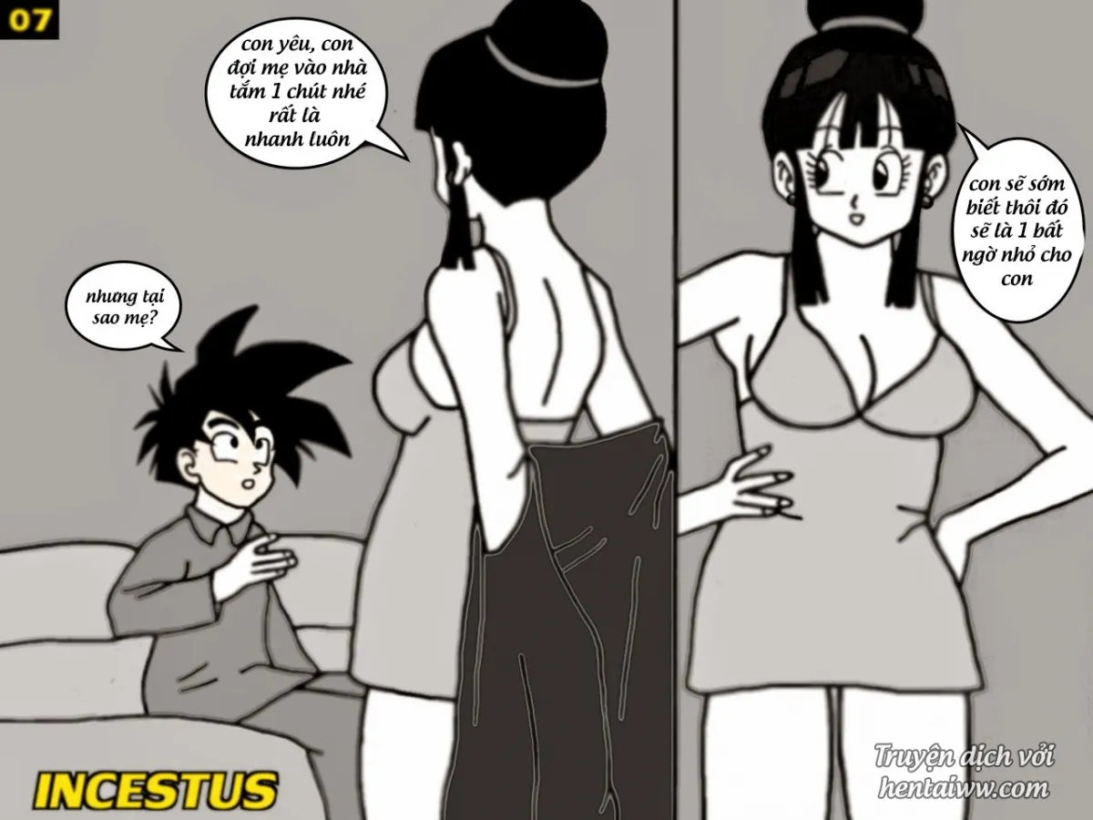 HentaiVN.net - Ảnh 7 - Mama's Boy (Dragon Ball) - Chap 1