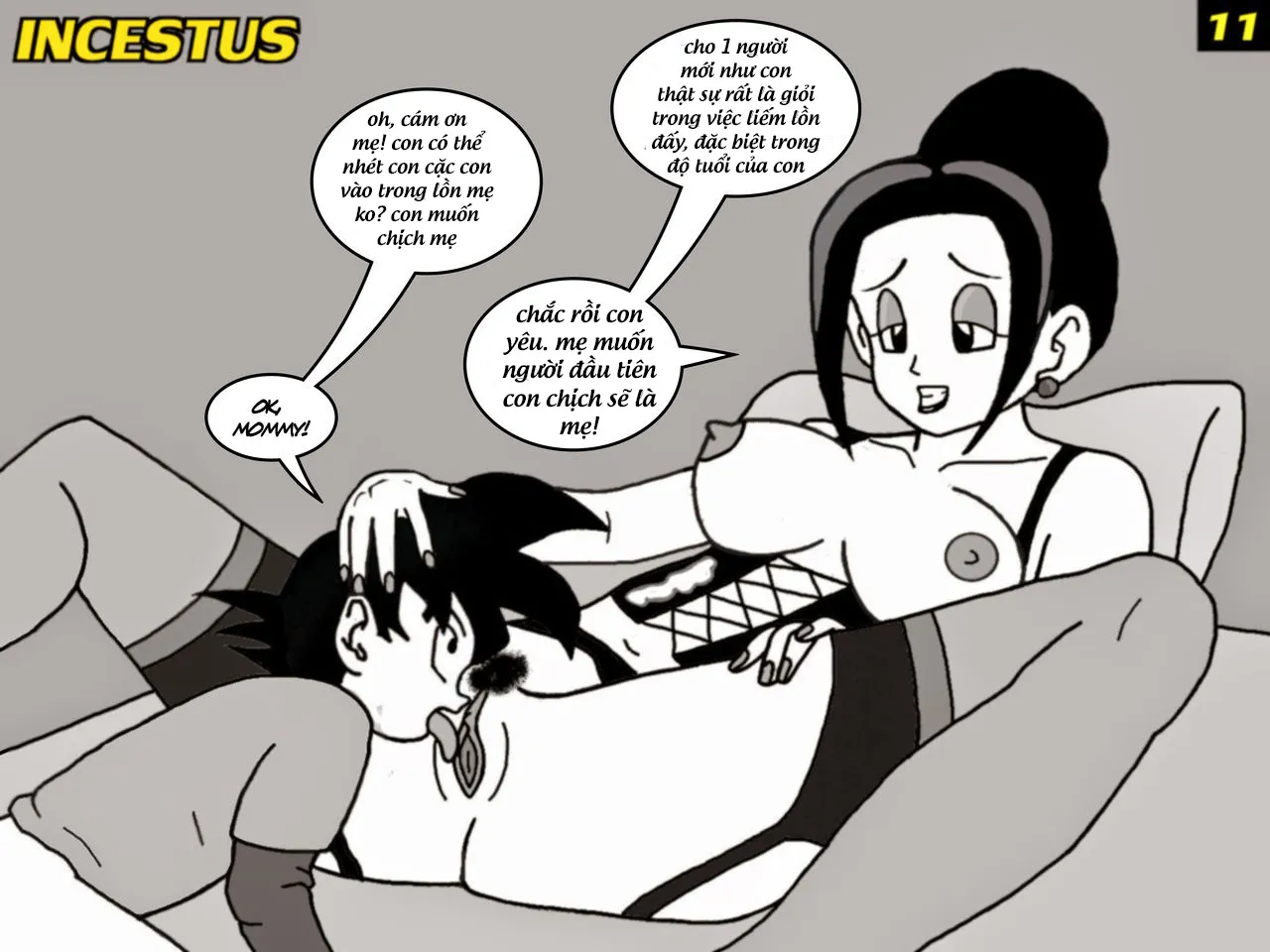 HentaiVN.net - Ảnh 11 - Mama's Boy (Dragon Ball) - Chap 2