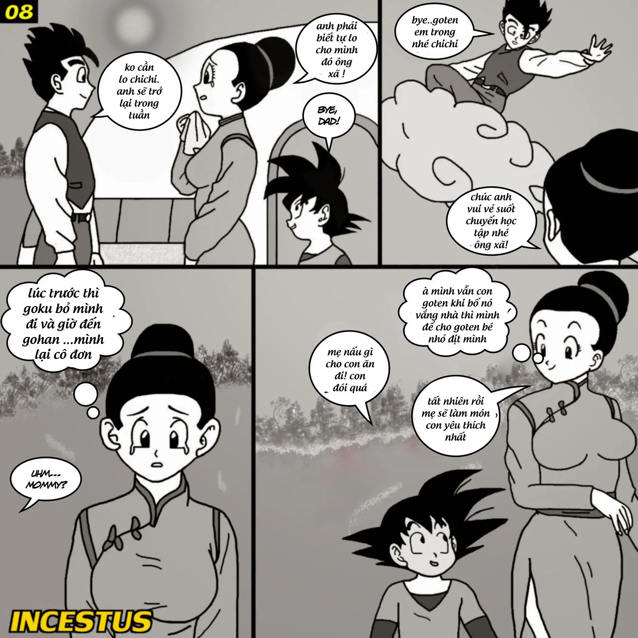 HentaiVN.net - Ảnh 8 - Mama's Boy (Dragon Ball) - Chap 2