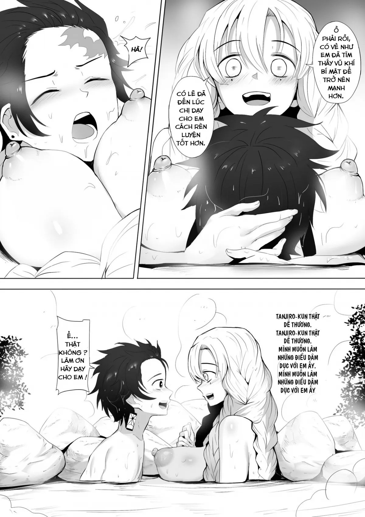 HentaiVN.net - Ảnh 6 - Koibashira no Onee-san to Isshoni Shugyou Shiyou (Kimetsu no Yaiba) - Oneshot