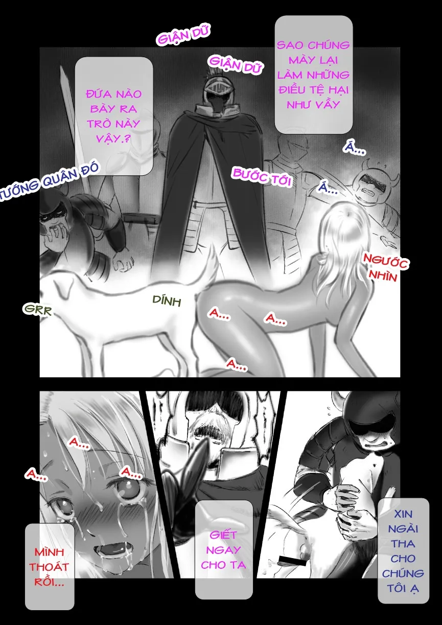 HentaiVN.net - Ảnh 3 - Cô gái phục vụ lính để nuôi em nhỏ [Juukan-chan] - Chap 2: Cái kết :)))