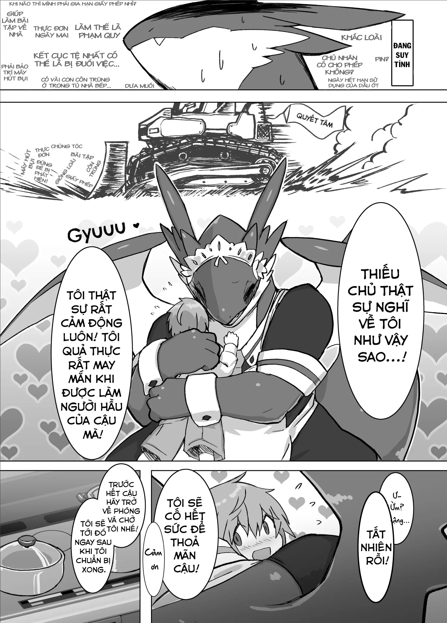 HentaiVN.net - Ảnh 7 - THE LUSTY DRAGON MAID - Phần 1