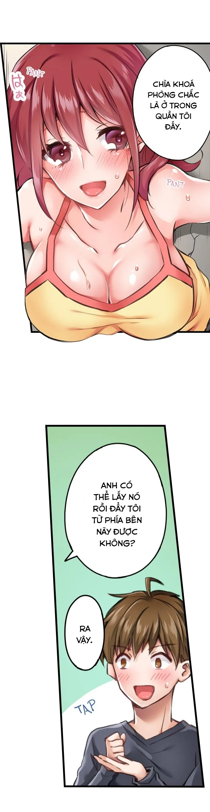 HentaiVN.net - Ảnh 12 - Chìa Khóa Định Mệnh [Jitaku no Kagi wa Toroana no Naka ~Ijiwaru na Yubi de Hojirarete Iku...; The Key to my Body] - Chap 1 - Truyền Nhân Thánh Ngã [Remake]
