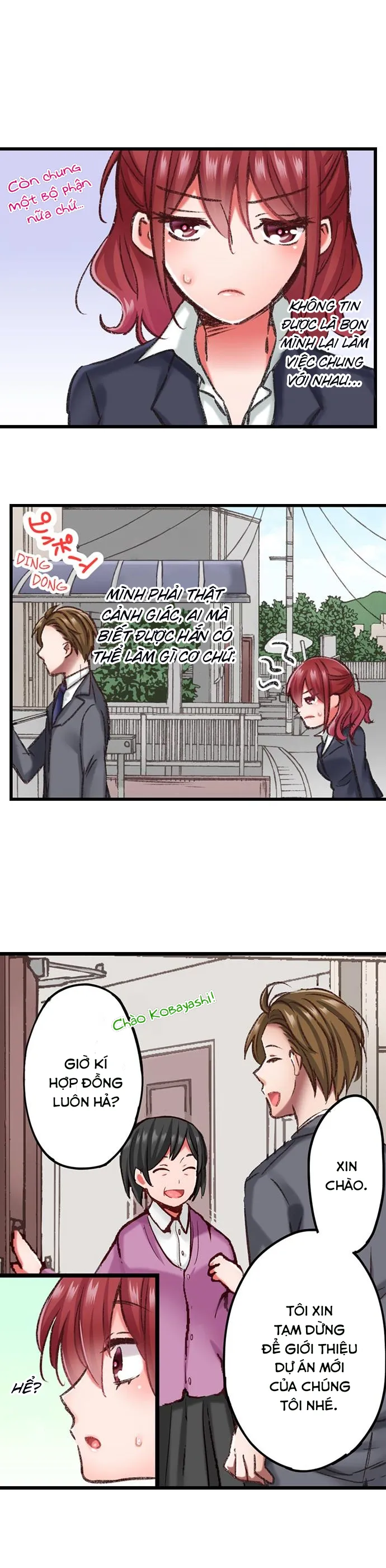 HentaiVN.net - Ảnh 6 - Chìa Khóa Định Mệnh [Jitaku no Kagi wa Toroana no Naka ~Ijiwaru na Yubi de Hojirarete Iku...; The Key to my Body] - Chap 4 - Lọt Khe!