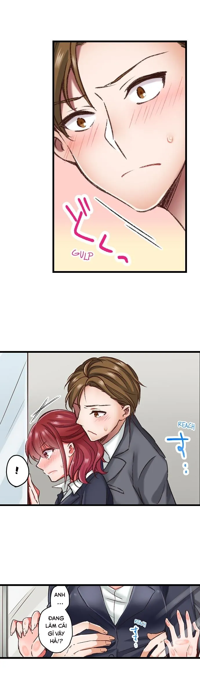HentaiVN.net - Ảnh 9 - Chìa Khóa Định Mệnh [Jitaku no Kagi wa Toroana no Naka ~Ijiwaru na Yubi de Hojirarete Iku...; The Key to my Body] - Chap 5 - Chuyến Tàu Hứng Tình