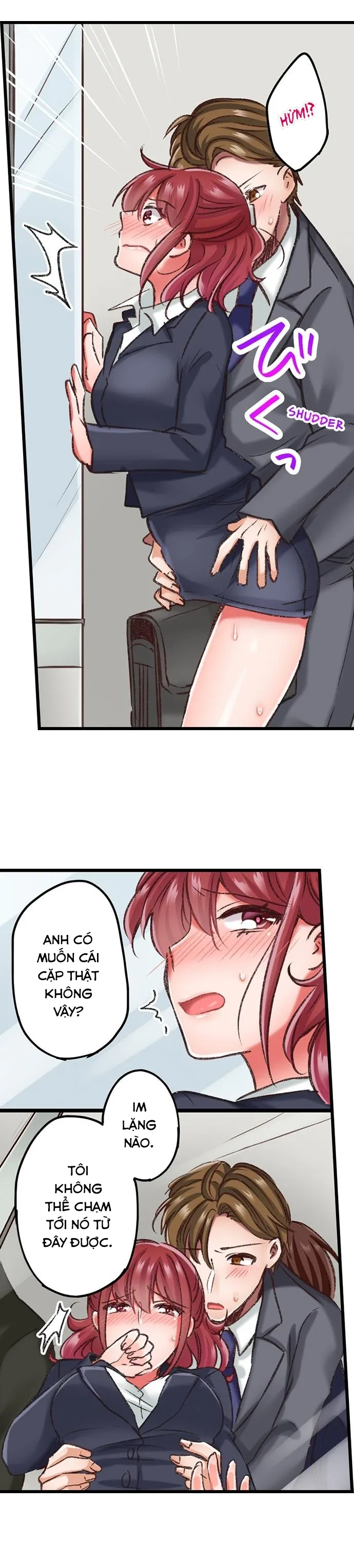 HentaiVN.net - Ảnh 14 - Chìa Khóa Định Mệnh [Jitaku no Kagi wa Toroana no Naka ~Ijiwaru na Yubi de Hojirarete Iku...; The Key to my Body] - Chap 5 - Chuyến Tàu Hứng Tình