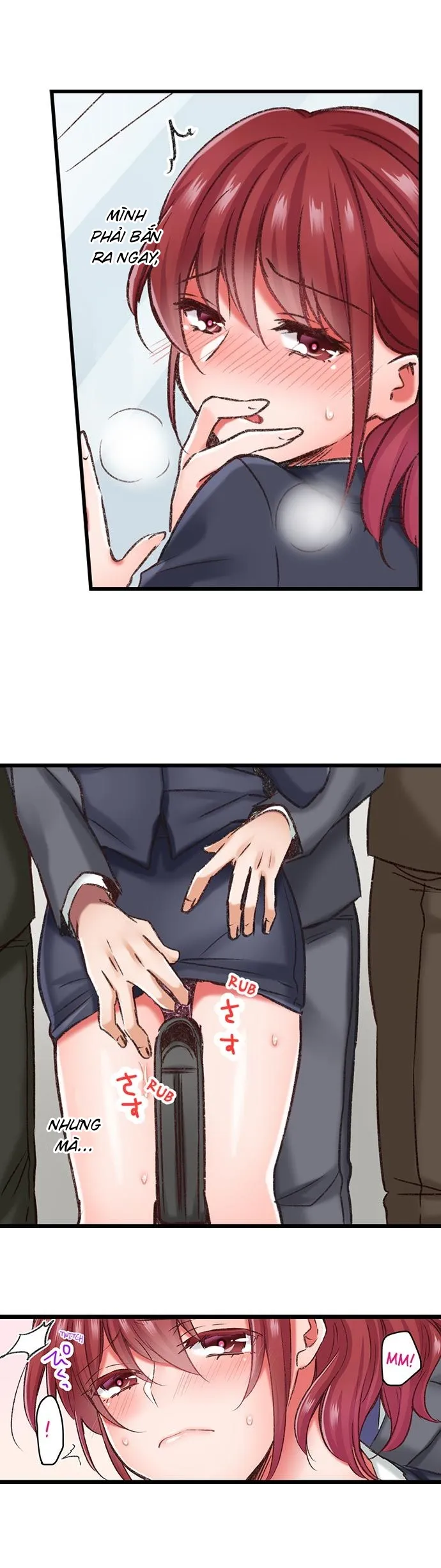 HentaiVN.net - Ảnh 15 - Chìa Khóa Định Mệnh [Jitaku no Kagi wa Toroana no Naka ~Ijiwaru na Yubi de Hojirarete Iku...; The Key to my Body] - Chap 5 - Chuyến Tàu Hứng Tình