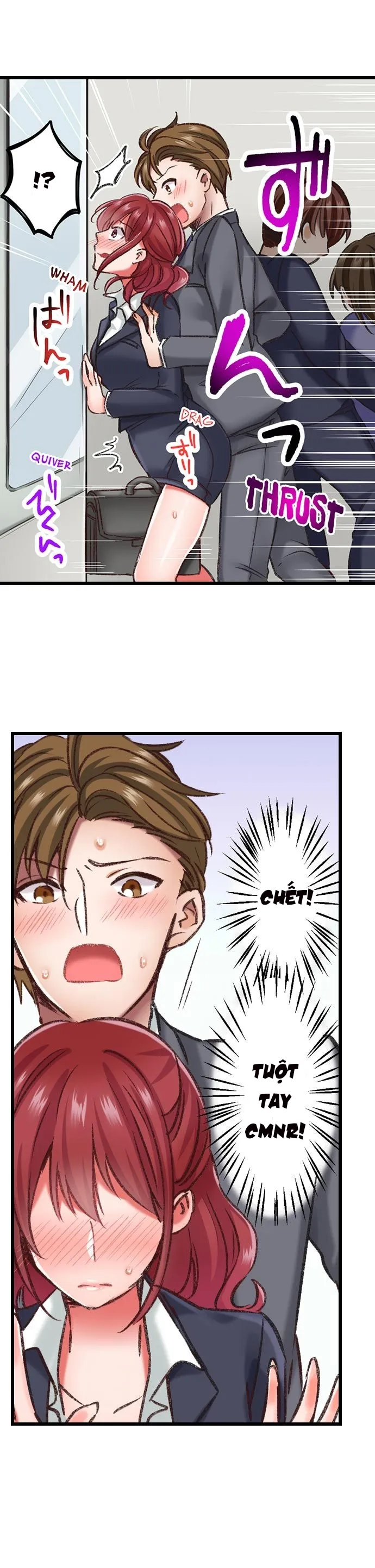 HentaiVN.net - Ảnh 7 - Chìa Khóa Định Mệnh [Jitaku no Kagi wa Toroana no Naka ~Ijiwaru na Yubi de Hojirarete Iku...; The Key to my Body] - Chap 5 - Chuyến Tàu Hứng Tình