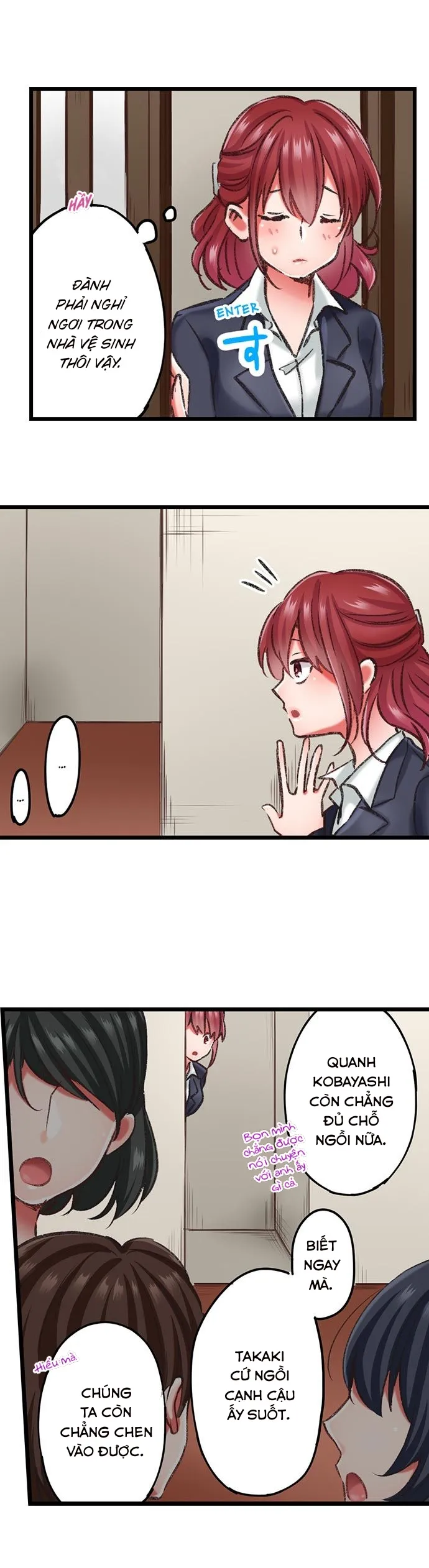 HentaiVN.net - Ảnh 11 - Chìa Khóa Định Mệnh [Jitaku no Kagi wa Toroana no Naka ~Ijiwaru na Yubi de Hojirarete Iku...; The Key to my Body] - Chap 6 - Ghen