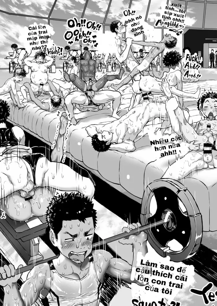 HentaiVN.net - Ảnh 8 - Osugaki gym - Oneshot