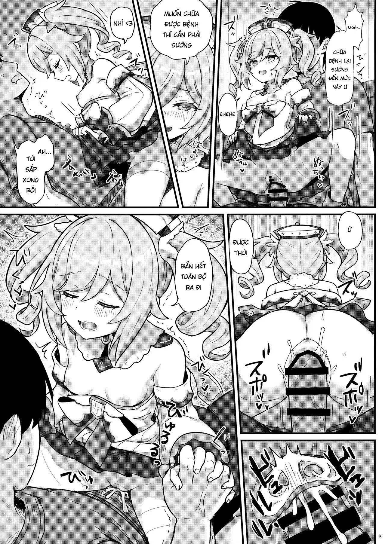 HentaiVN.net - Ảnh 10 - Barbara Gives You a Lewd Service [Barbara-chan ga Ecchi na Chiryou o Shite kureru Hon] - Oneshot
