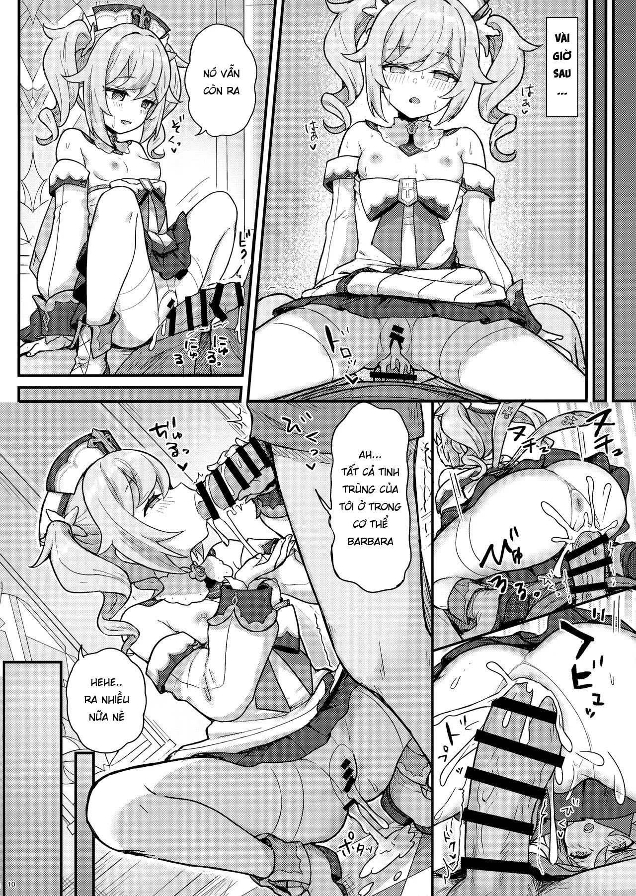 HentaiVN.net - Ảnh 11 - Barbara Gives You a Lewd Service [Barbara-chan ga Ecchi na Chiryou o Shite kureru Hon] - Oneshot
