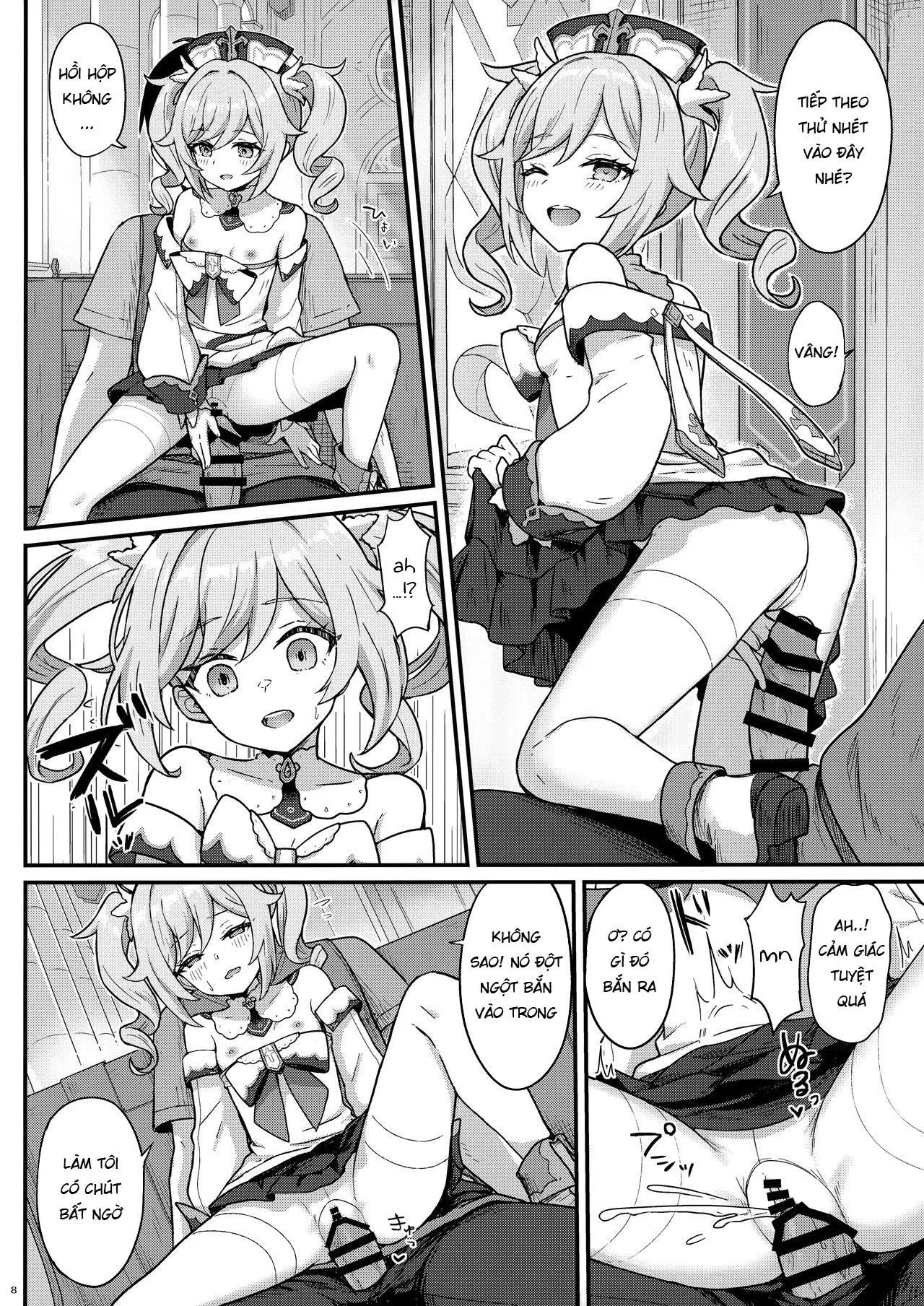 HentaiVN.net - Ảnh 9 - Barbara Gives You a Lewd Service [Barbara-chan ga Ecchi na Chiryou o Shite kureru Hon] - Oneshot