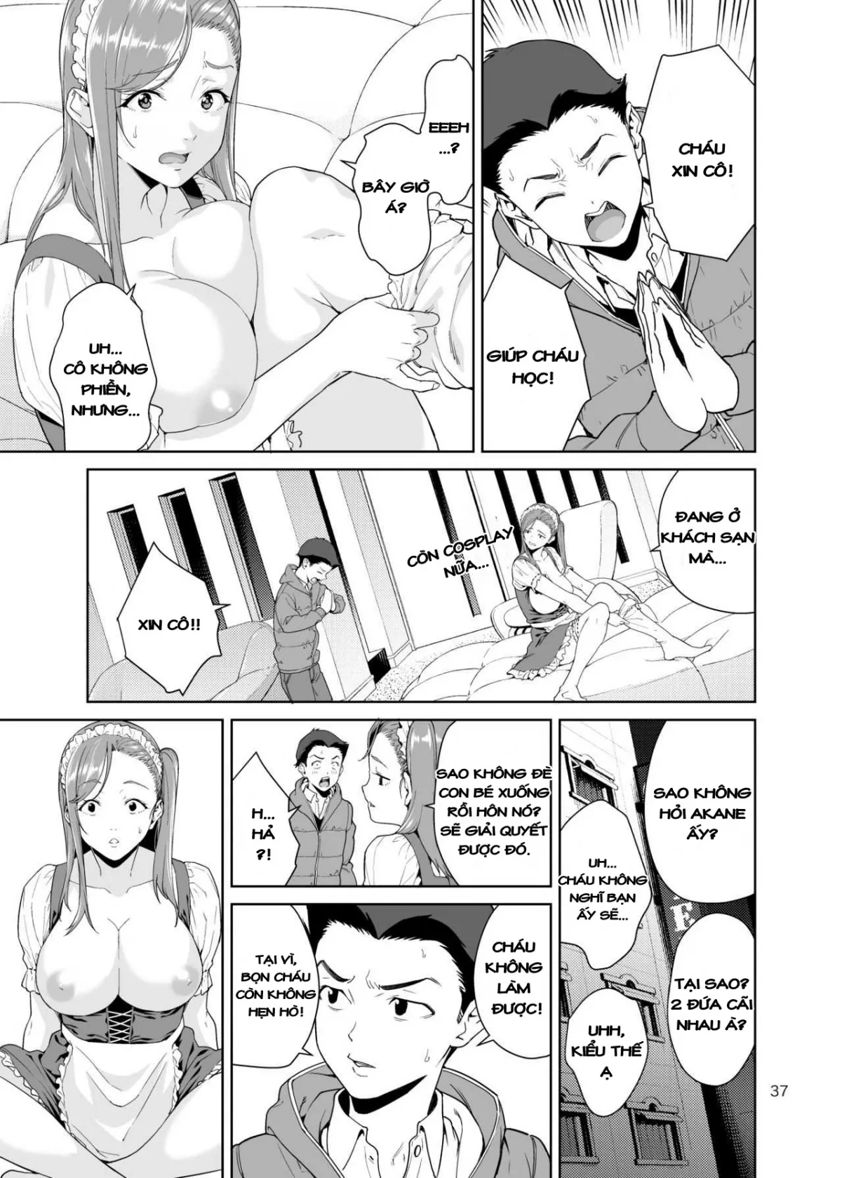 HentaiVN.net - Ảnh 36 - Osananajimi no Mama - Oneshot