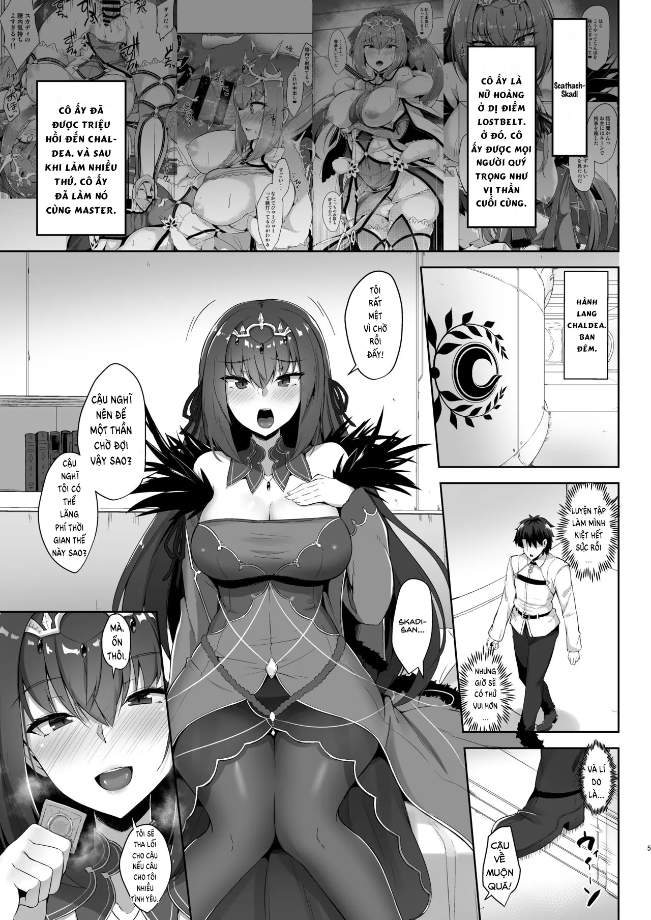 HentaiVN.net - Ảnh 4 - Scathach Shishou to Skadi-sama wa Ai ga Hoshii [Skadi-sama wa Ai ga Hoshii; スカディ様は愛がほしい; Scathach Shishou to Skadi-sama wa Ai ga Hoshii; スカサハ師匠とスカディ様は愛がほしい] - Chap 2 [Gudao x Skadi x Scathach]