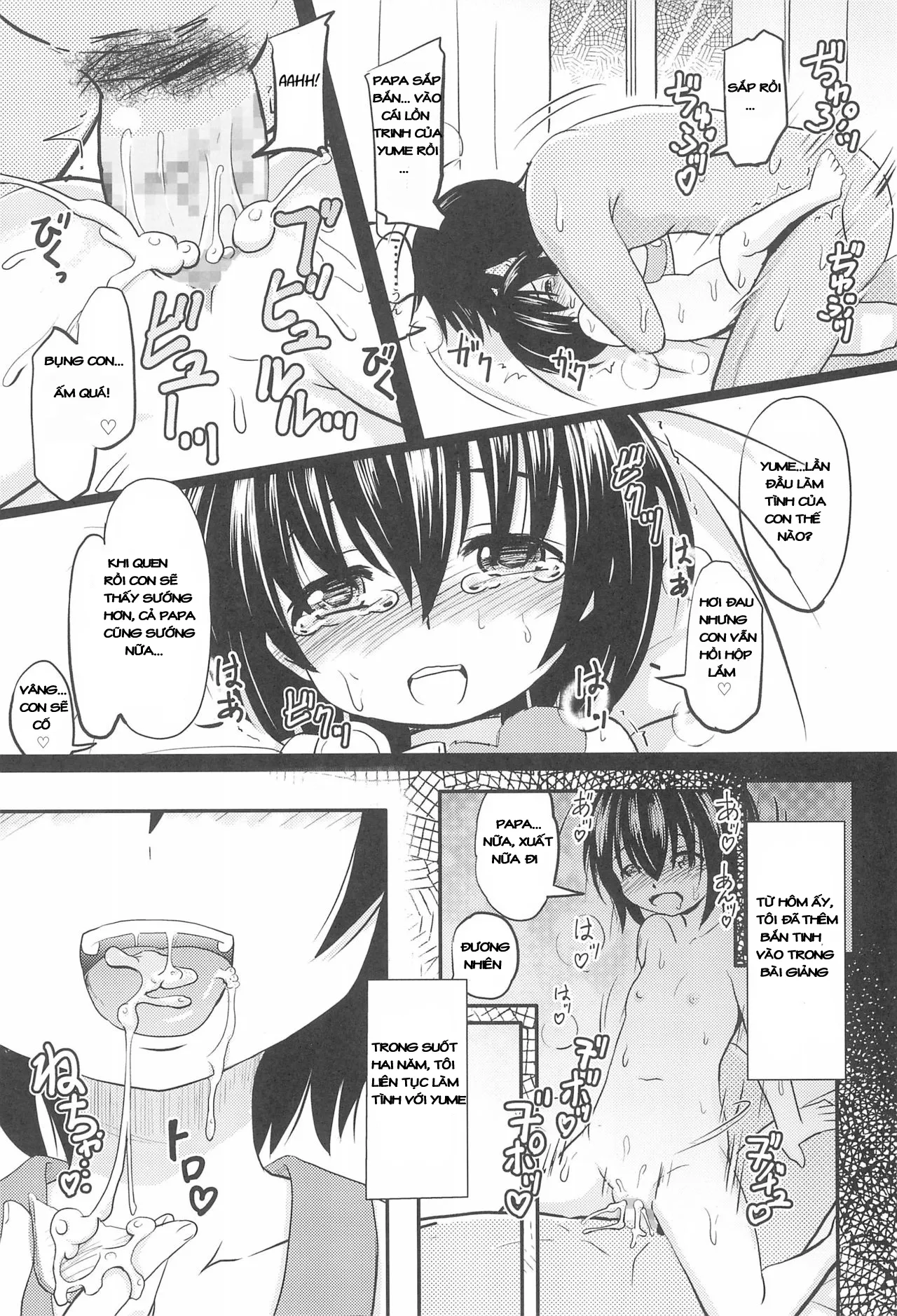 HentaiVN.net - Ảnh 12 - Shougakusei Bitch wa Saikou daze! Shiina Rizumu-chan-chi no Shokuiku Jijou - Oneshot