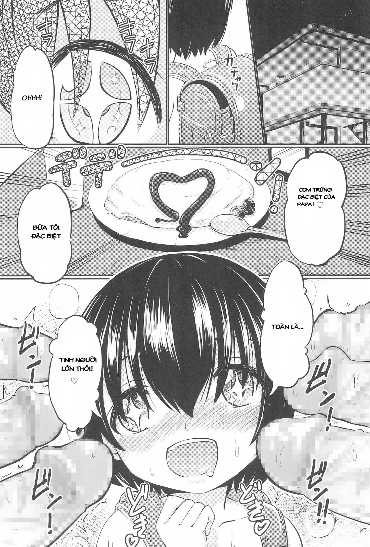 HentaiVN.net - Ảnh 14 - Shougakusei Bitch wa Saikou daze! Shiina Rizumu-chan-chi no Shokuiku Jijou - Oneshot