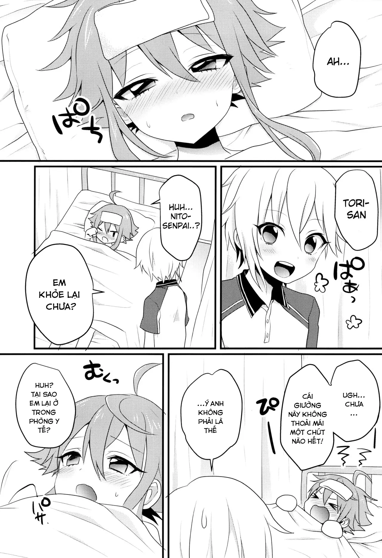 HentaiVN.net - Ảnh 4 - Ni~chan to Bouchama ga Hoken Shitsu de Nakayoshi Suru Hon (Ensemble Stars!) - Oneshot
