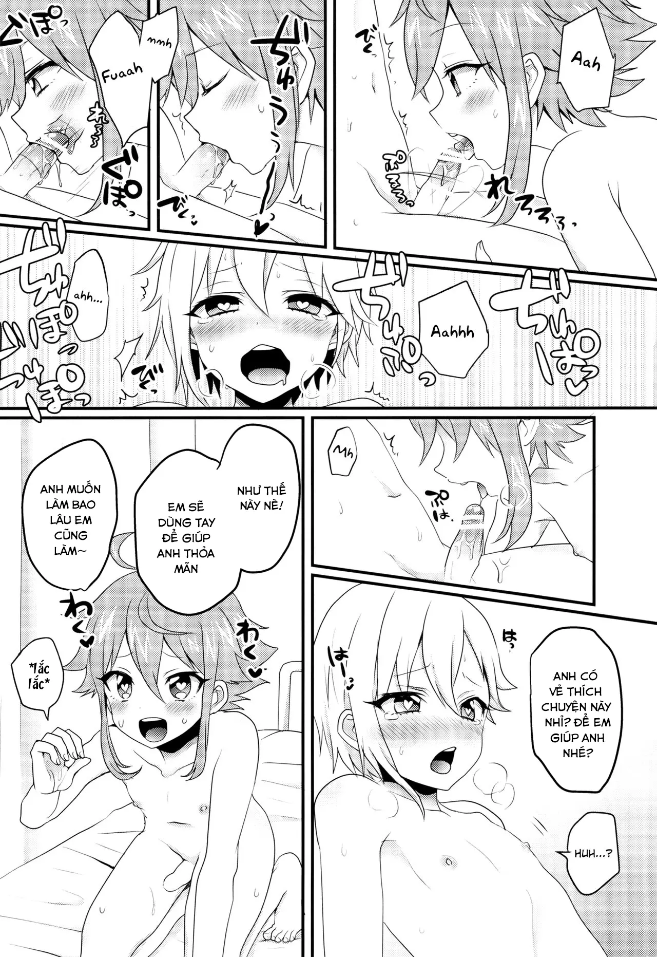 HentaiVN.net - Ảnh 9 - Ni~chan to Bouchama ga Hoken Shitsu de Nakayoshi Suru Hon (Ensemble Stars!) - Oneshot