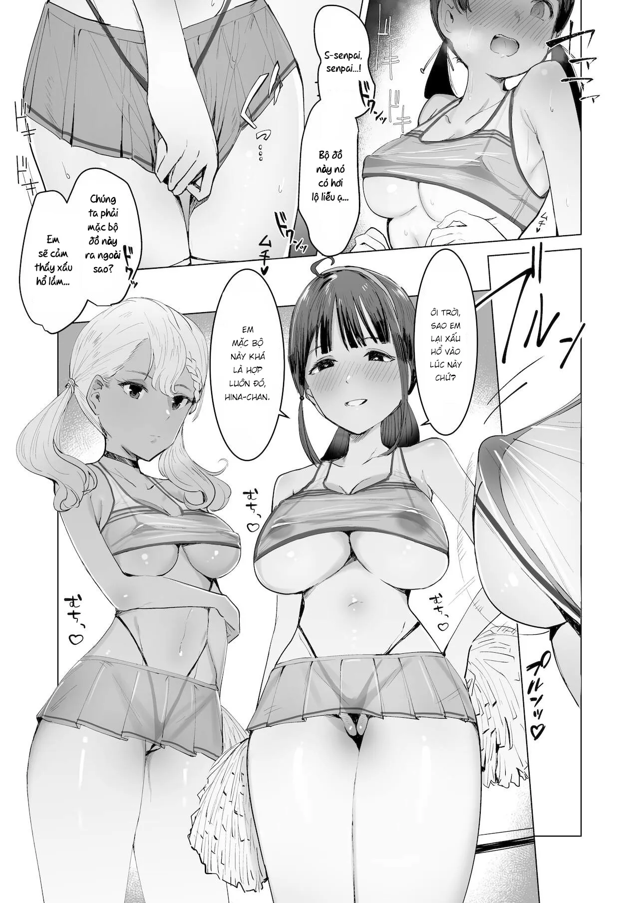 HentaiVN.net - Ảnh 5 - Sennou Zumi! Seishori Cheerleading-bu [Brainwash Complete! The Sexual Relief Cheerleading Club] - Oneshot
