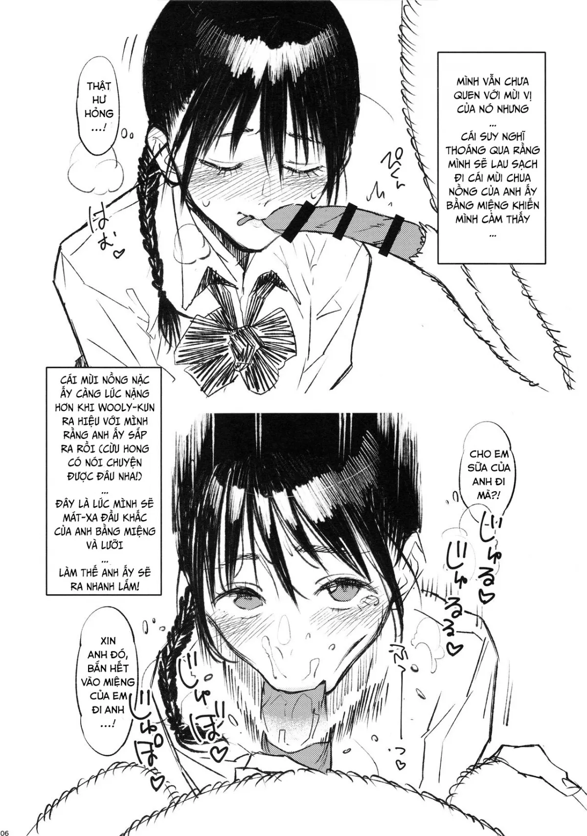 HentaiVN.net - Ảnh 6 - Làm Cừu Sướng Lắm! [Hitsuji no Kimochi Ii] - Chap 1: Đụ Nhau Trong Trường!