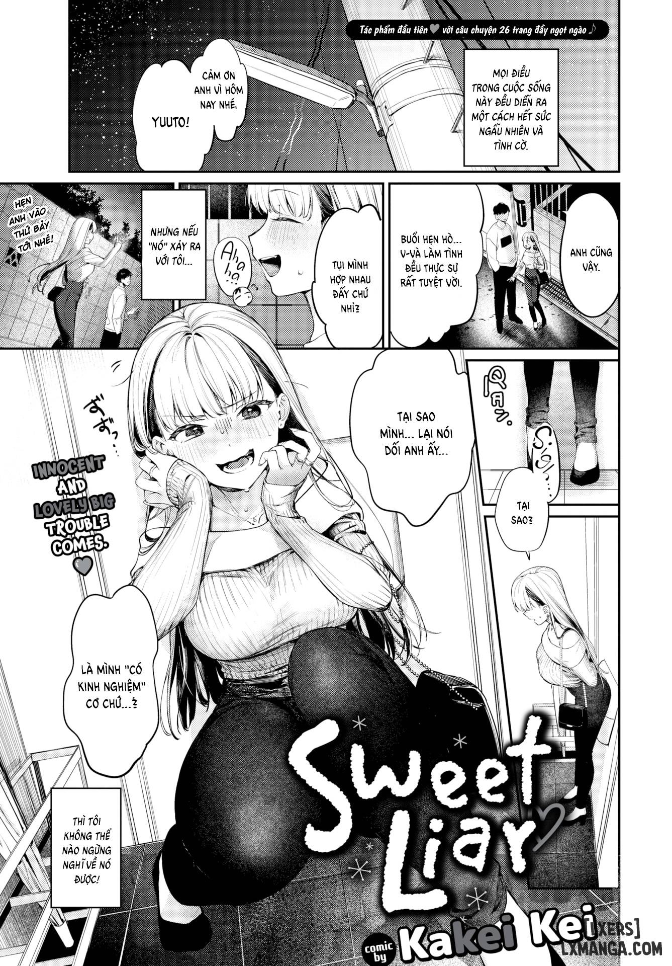 HentaiVN.net - Ảnh 1 - Sweet Liar - Oneshot