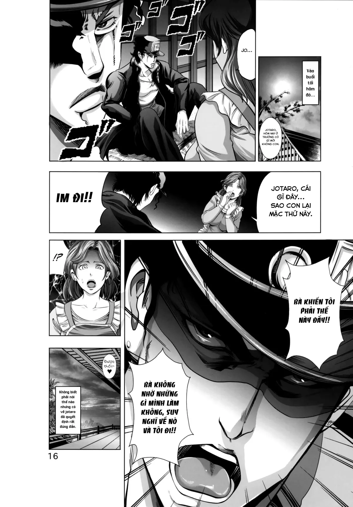 HentaiVN.net - Ảnh 19 - Jobro's seggs house - Chap 3: Jotaro trap