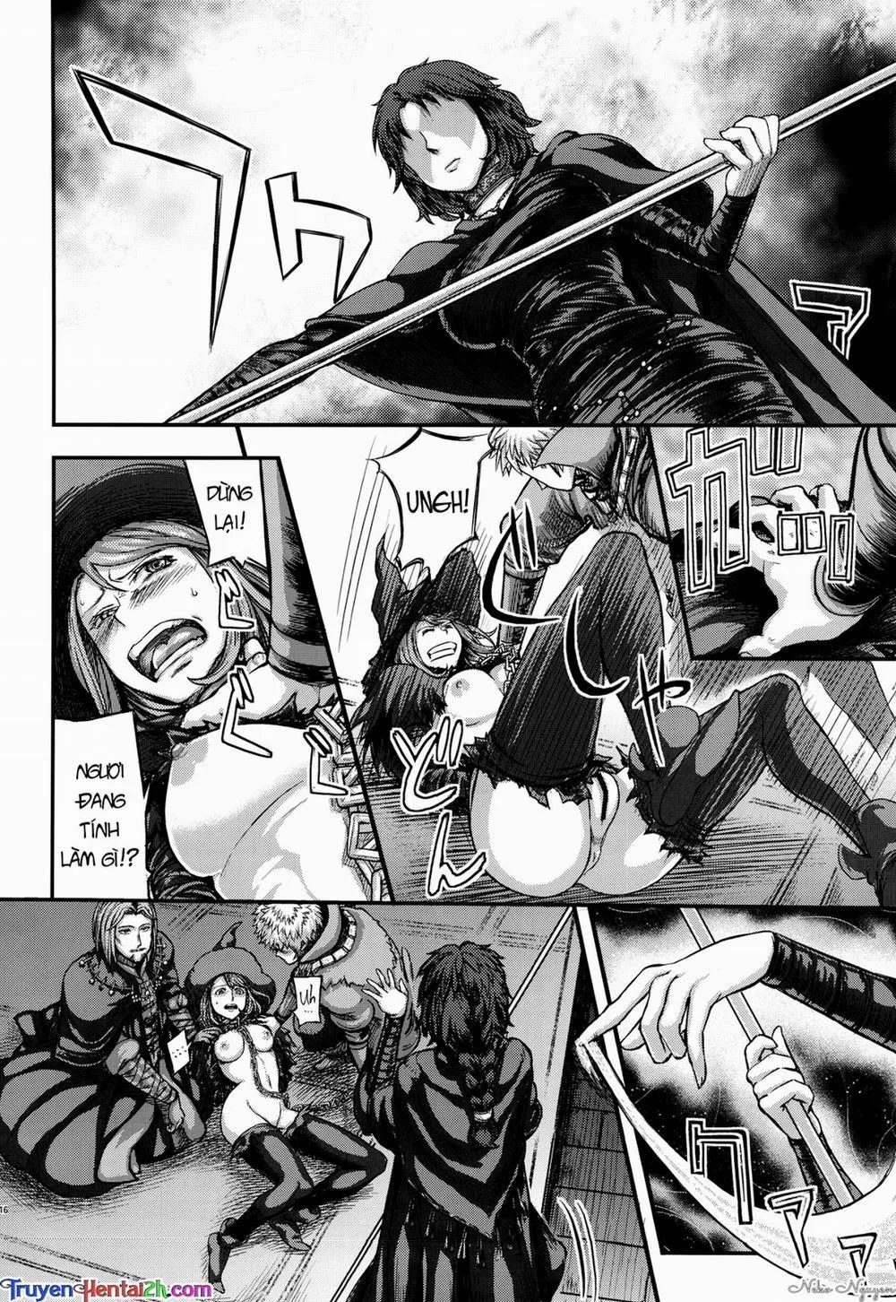 HentaiVN.net - Ảnh 15 - ARUMAJIBON! Kuro Keikou Sinners Souls -Chain Of The Wedge- (Demons Souls) - Oneshot