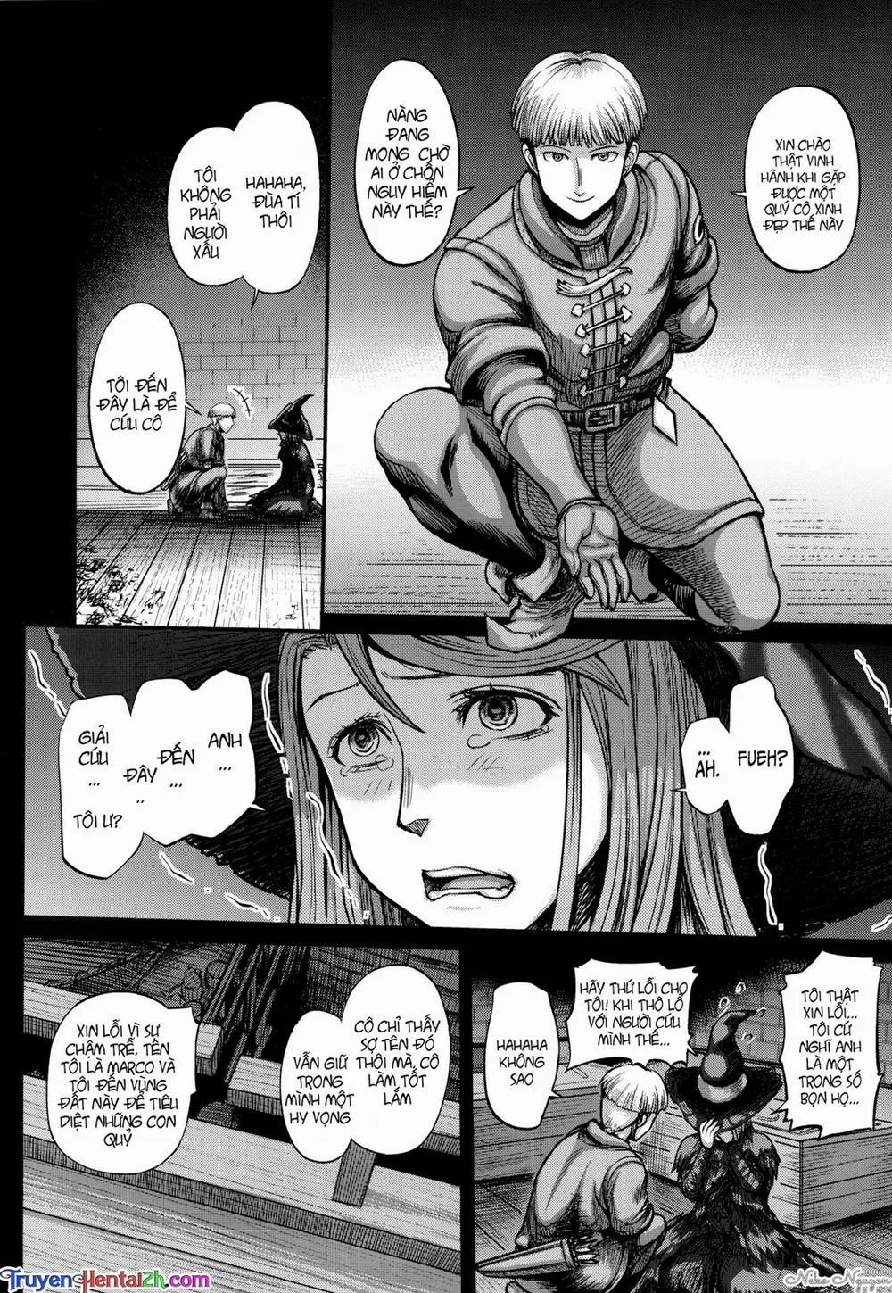 HentaiVN.net - Ảnh 19 - ARUMAJIBON! Kuro Keikou Sinners Souls -Chain Of The Wedge- (Demons Souls) - Oneshot
