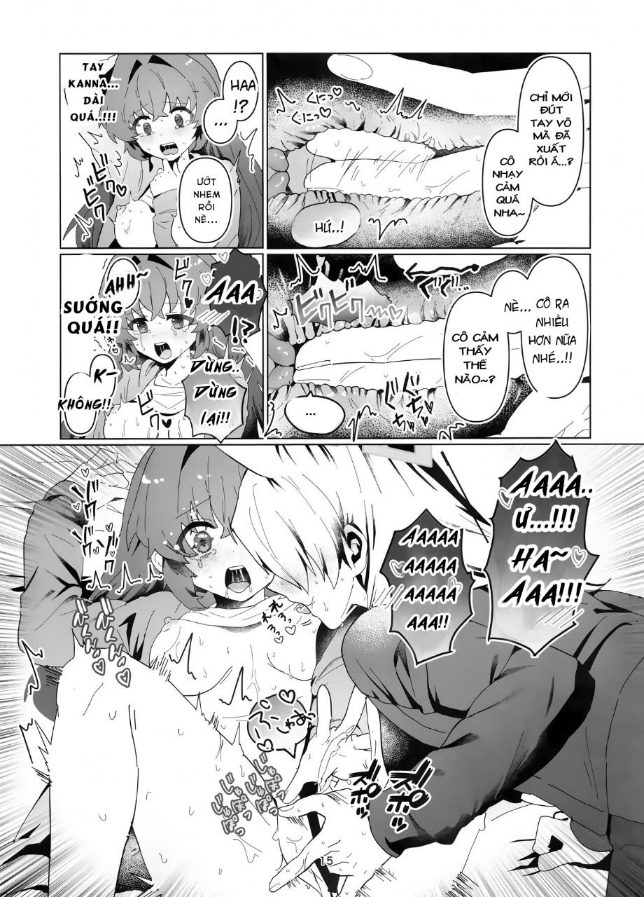HentaiVN.net - Ảnh 12 - Tổng hợp "sếch" yuri BLUE ARCHIVE - sensei x kanna (futa)