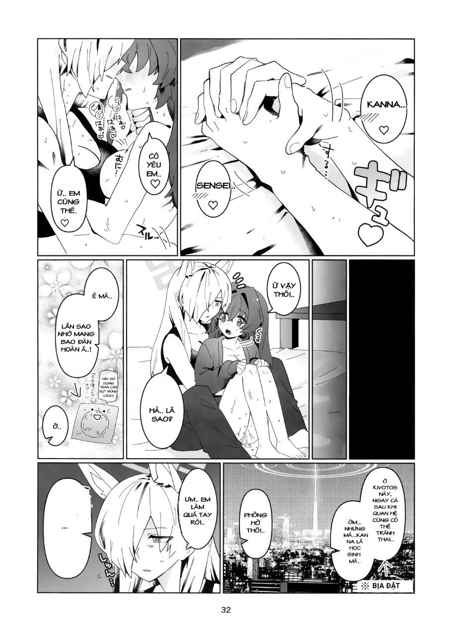 HentaiVN.net - Ảnh 19 - Tổng hợp "sếch" yuri BLUE ARCHIVE - sensei x kanna (futa)