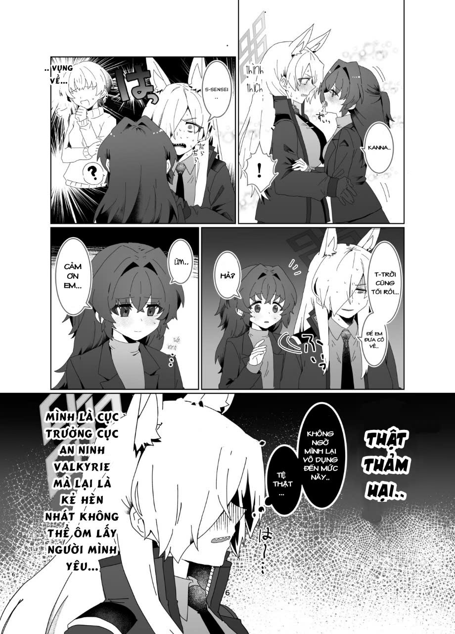 HentaiVN.net - Ảnh 3 - Tổng hợp "sếch" yuri BLUE ARCHIVE - sensei x kanna (futa)